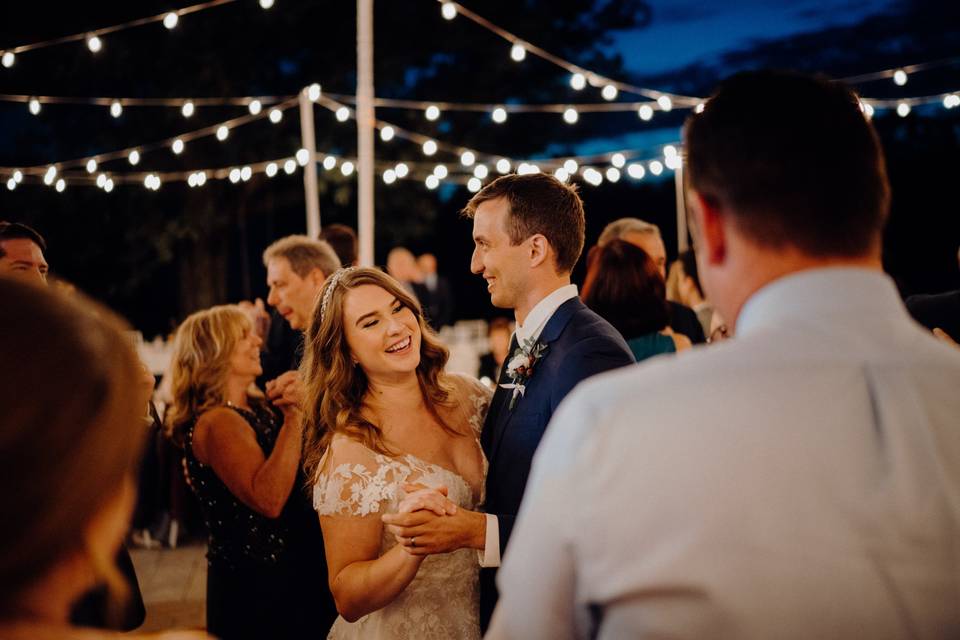 Outdoor Reception on the Patio