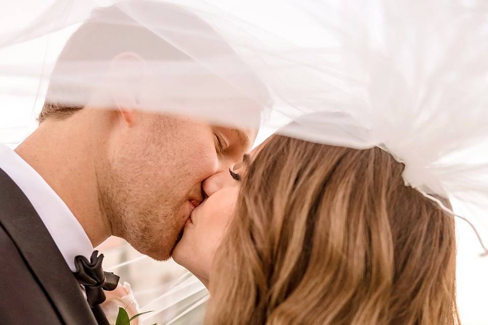 French Soiree Groom Portrait