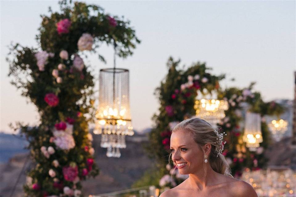 A colorfull wedding