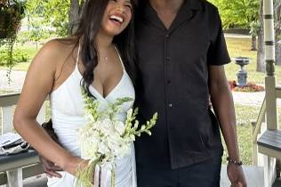 August Wedding in the park