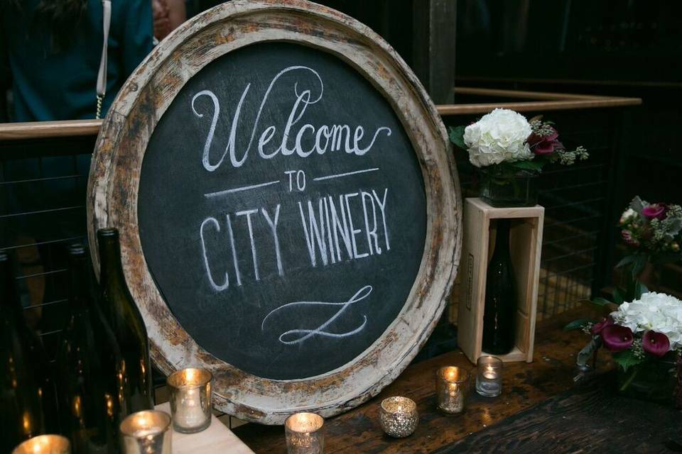 Welcome to City Winery