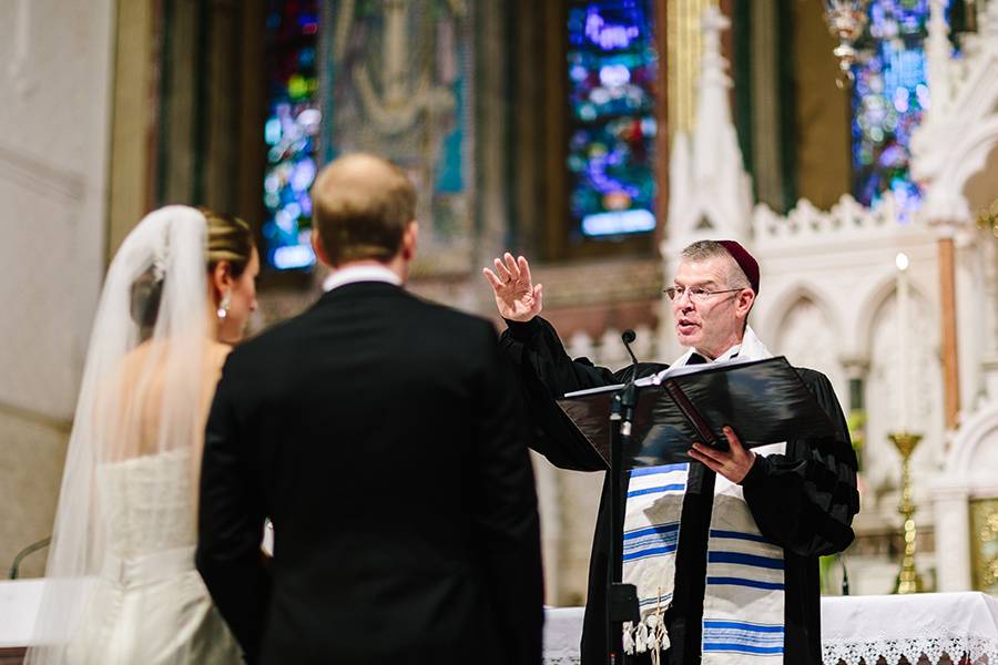 Chuppah in Irish Church