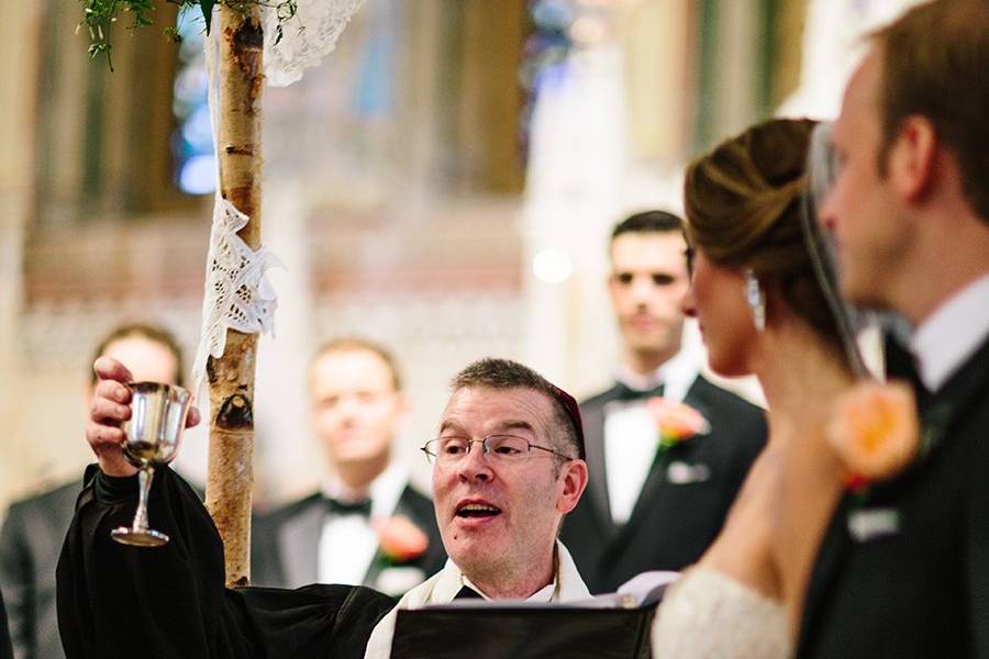 Chuppah in Irish Church