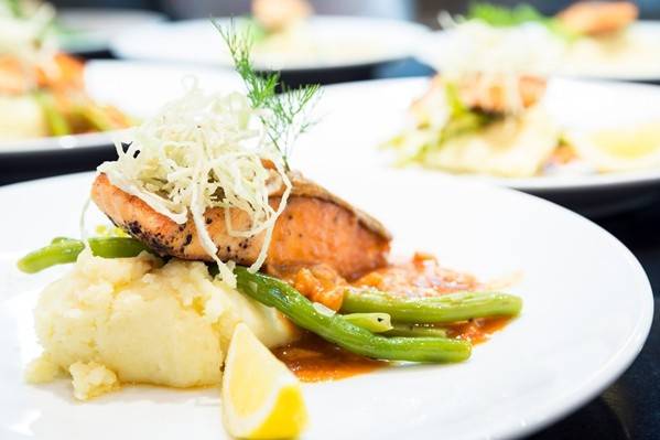 Fish course
