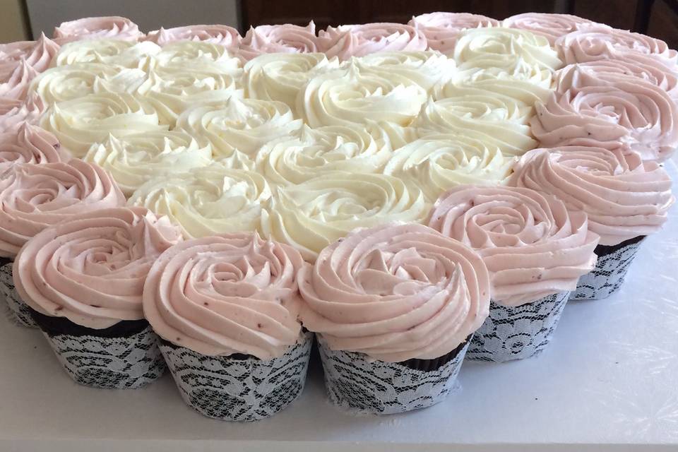 Triple Sweet Cupcakes