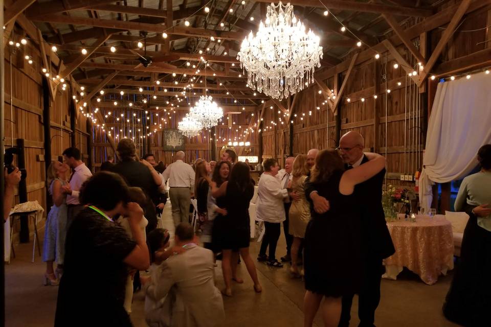 Beautiful barn wedding