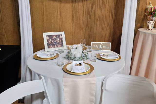 Wedding setup example
