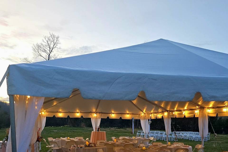 Tent setup