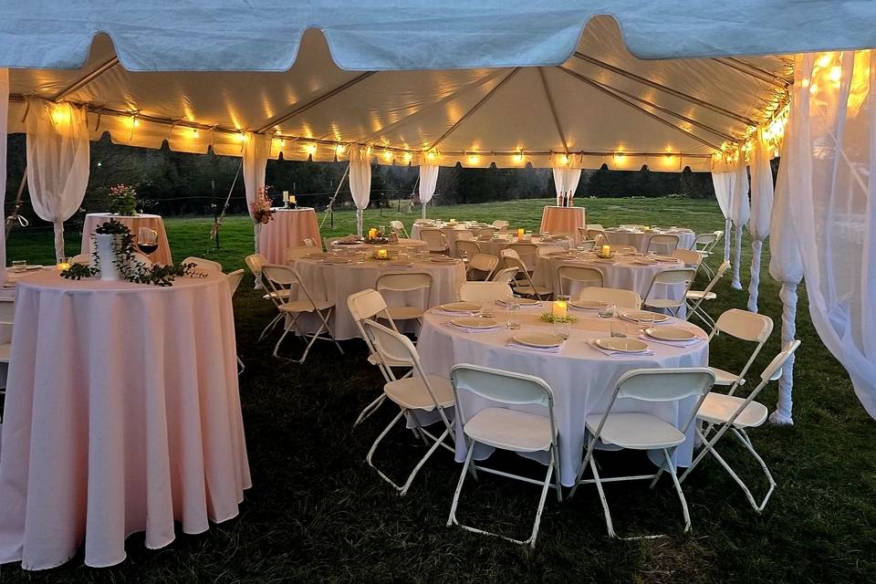 Tent setup