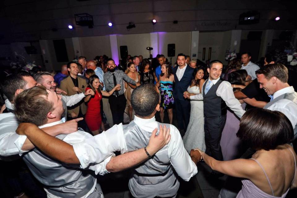 Wedding dance party