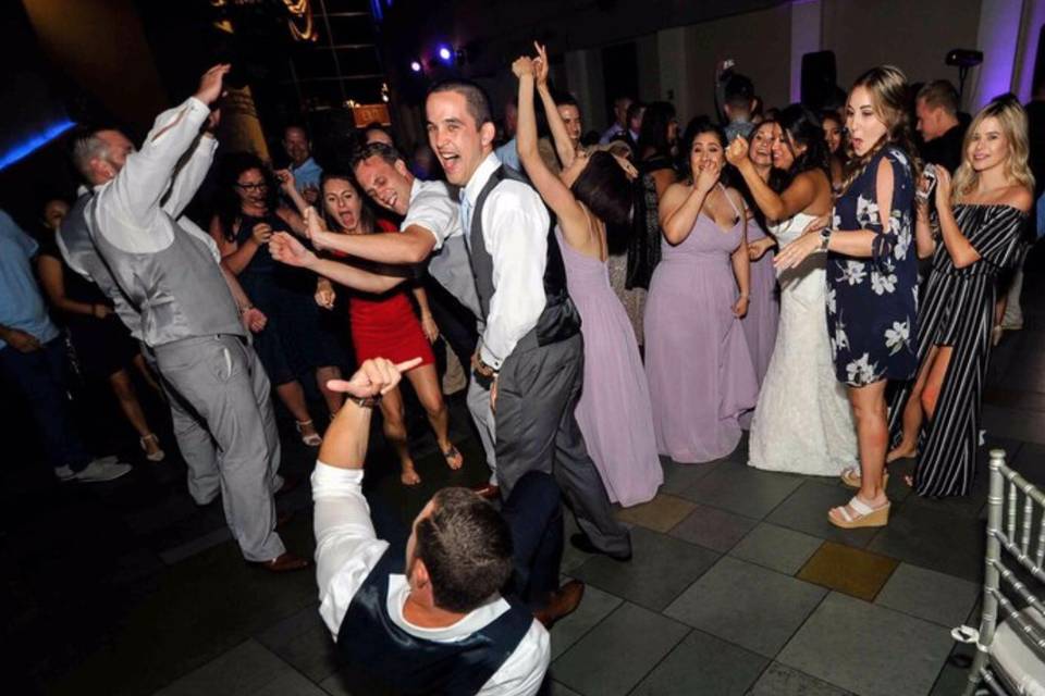 Wedding dance party