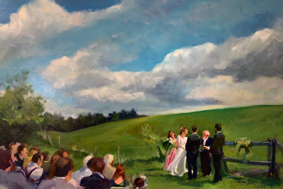 Hope Sharp - Luxury Wedding Painter