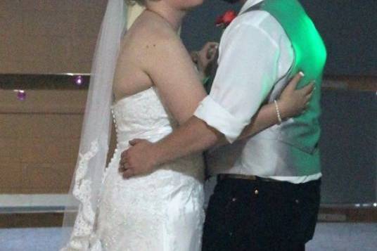 Couple dancing