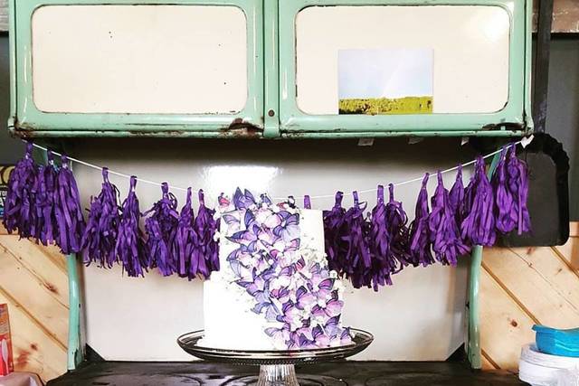 Butterfly Wedding Cake