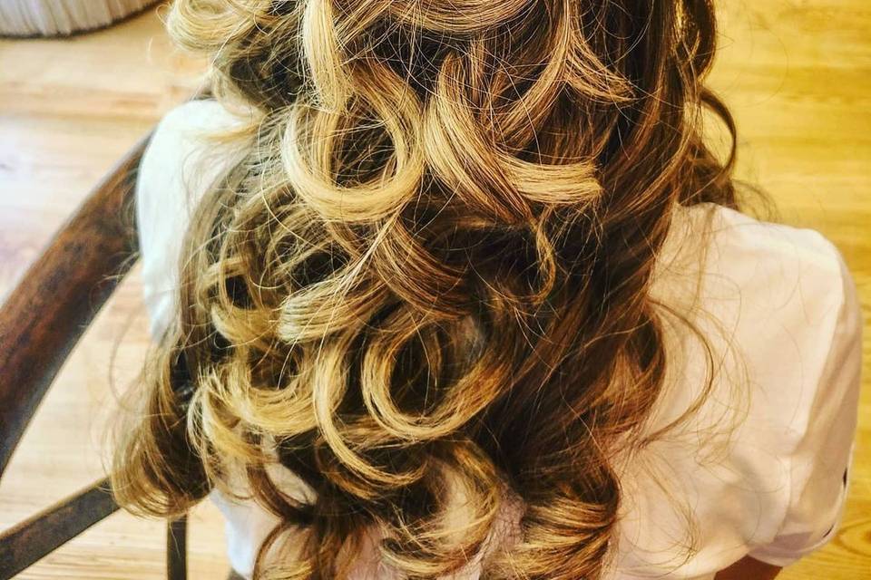 Romantic and curls