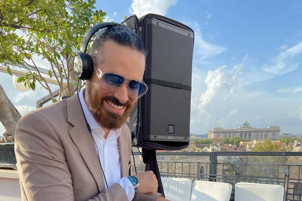 Dj set in Rome