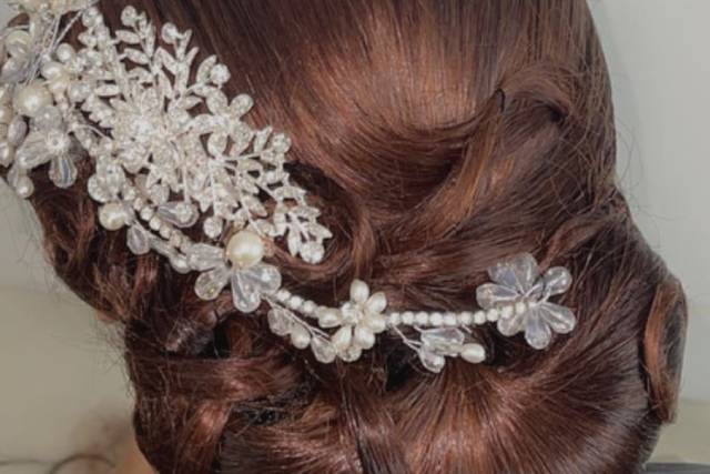Bridal hair