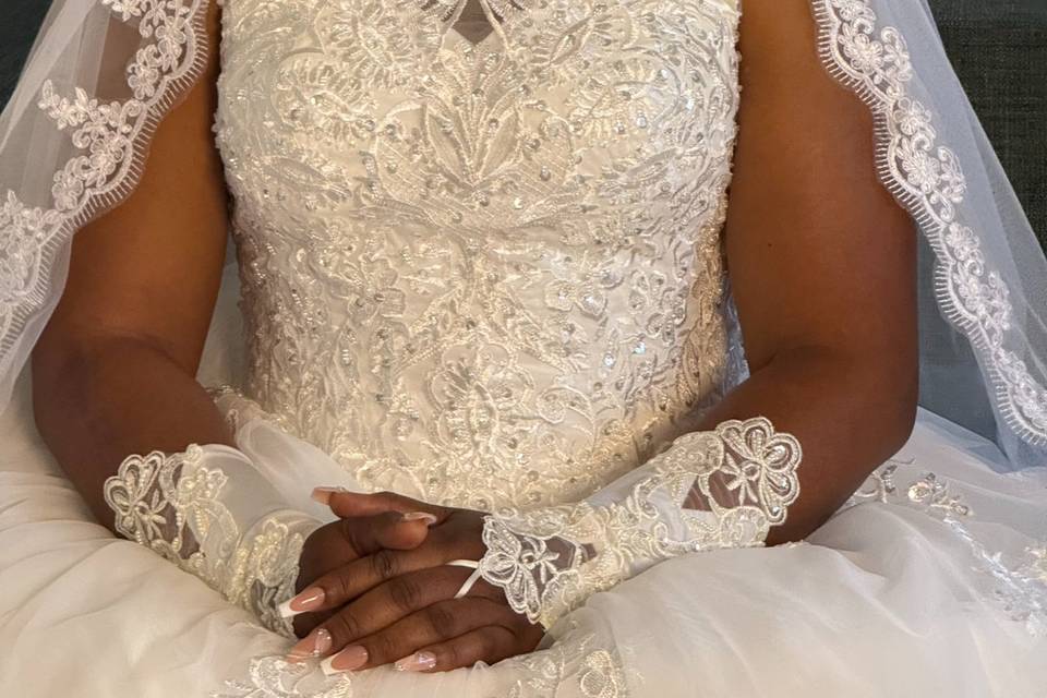 Bride final look