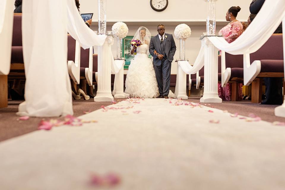 Wedding procession