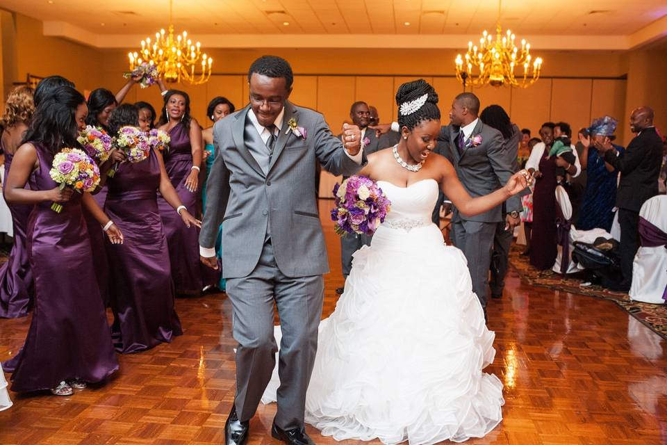 Couple dancing
