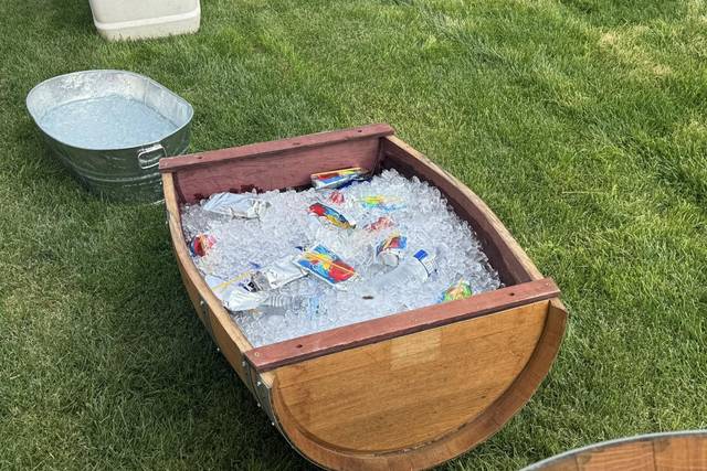 Wine Barrel Ice Chests