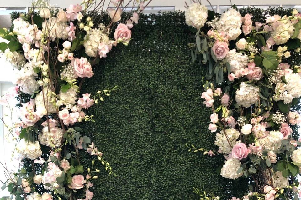 Bridal Shower Flowerwall