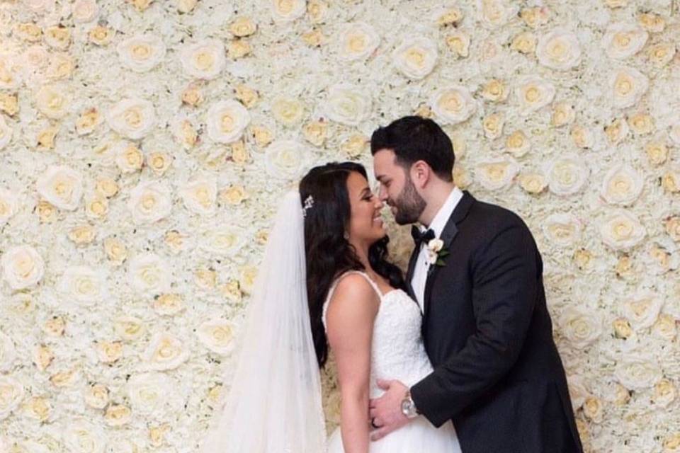 Wedding Flower Wall