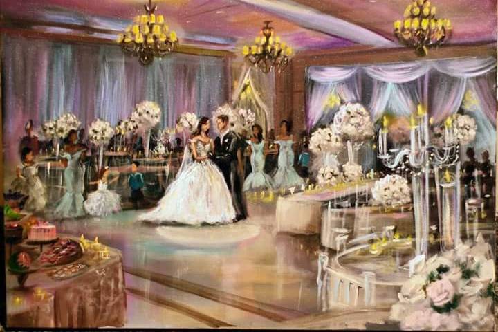 Trish Strickland: Michigan Wedding & Live Event Artist