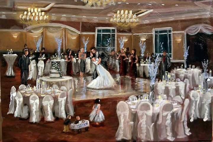 Trish Strickland: Michigan Wedding & Live Event Artist