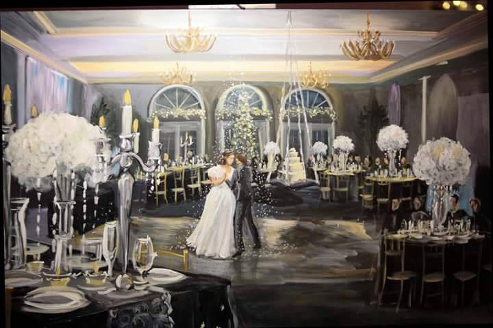 Michigan Wedding Painter