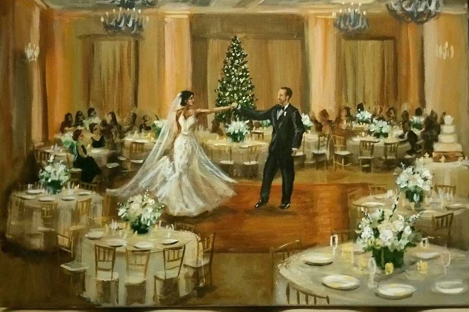 Trish Strickland: Michigan Wedding & Live Event Artist