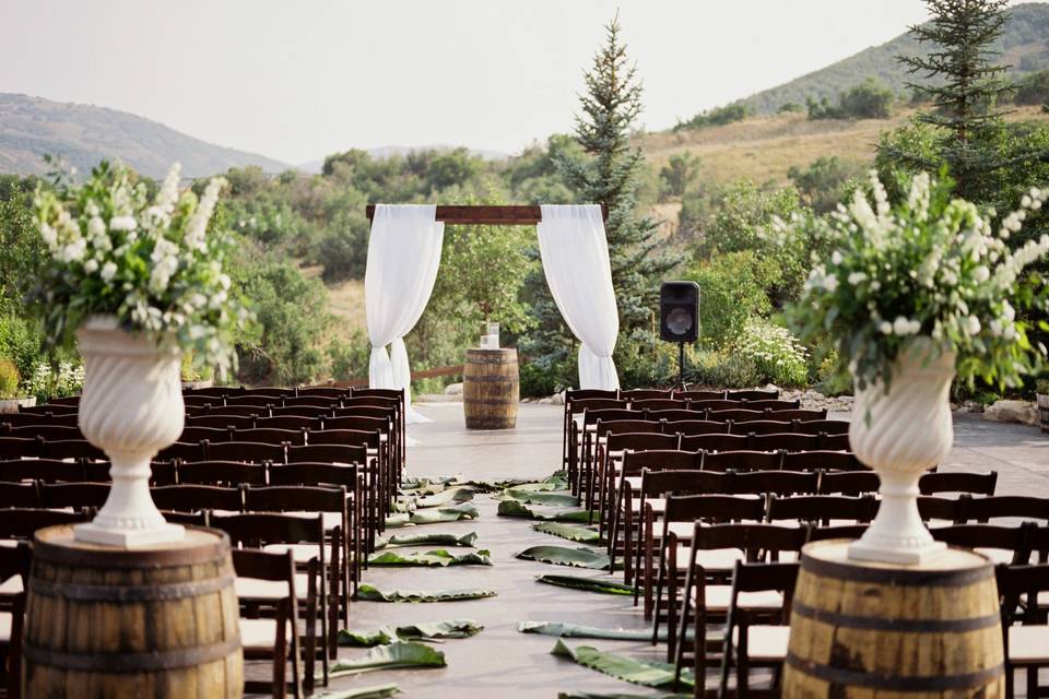 Ceremony in September