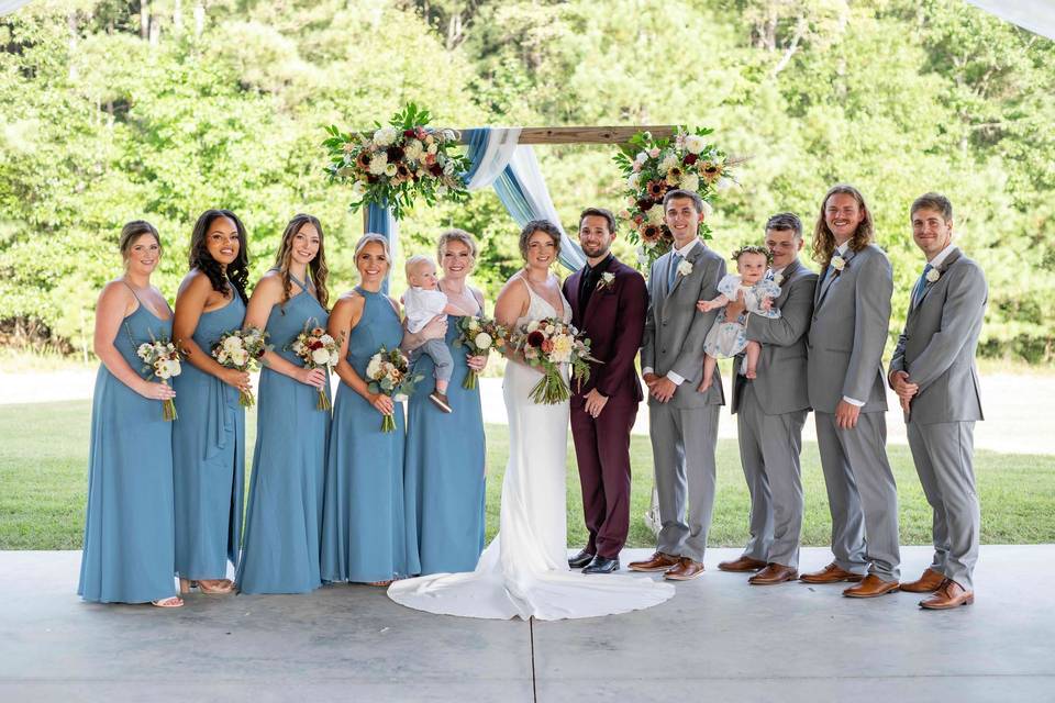 Sanford fall barn wedding