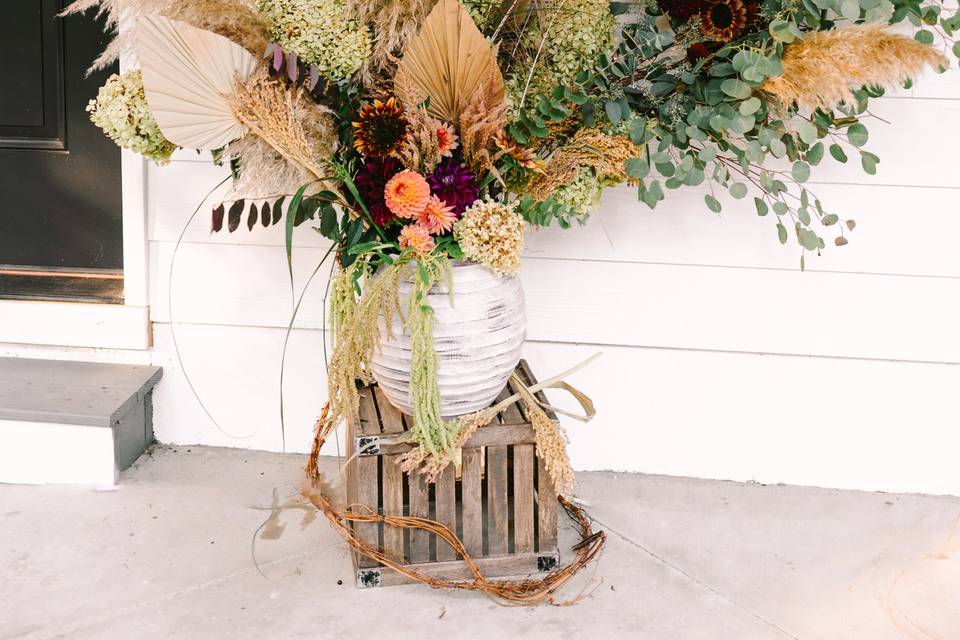 Fall boho install