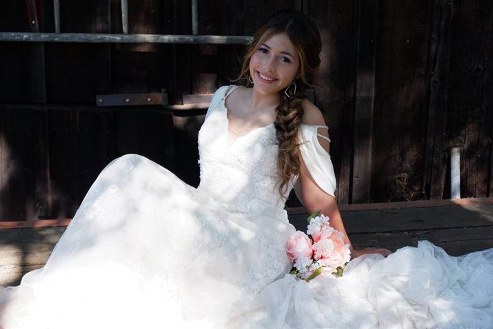 Beautiful Bride Hair & Makeup