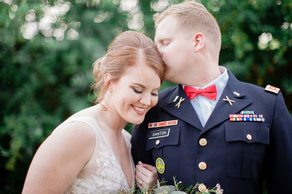 Union on 8th military wedding