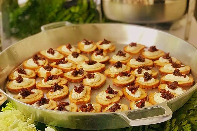 Crostini on Buffet