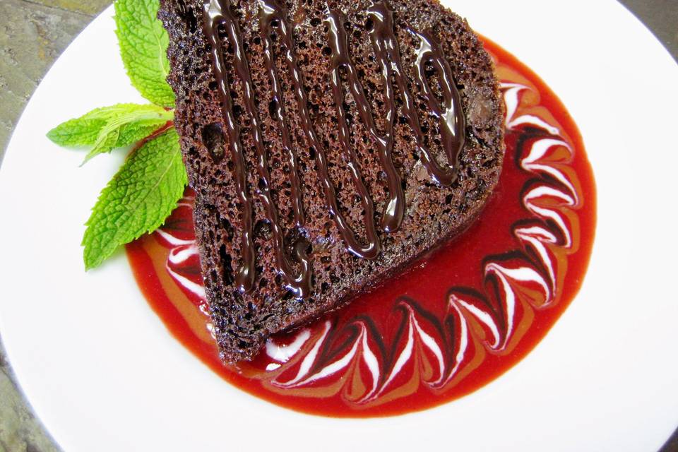 Chocolate Mousse Bunt Cake
