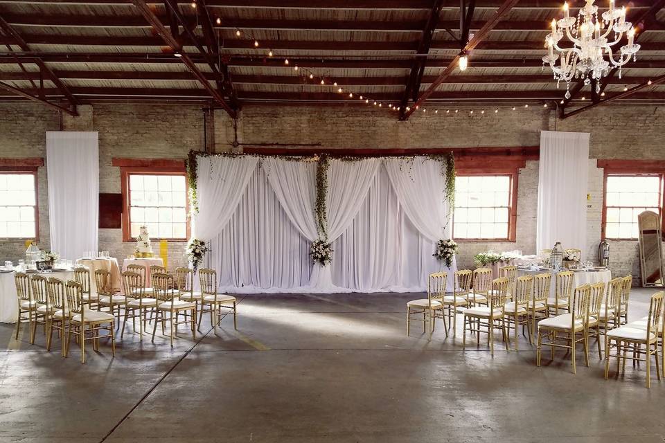 Artisan Alley Garage Wedding