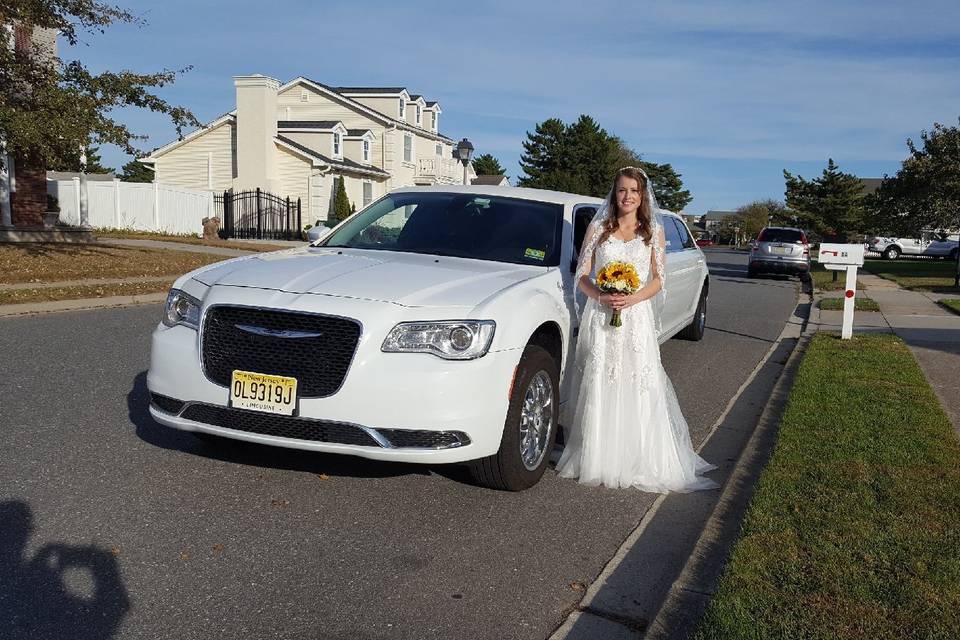 Bride waiting