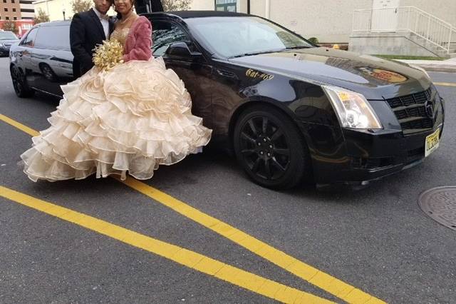 The bridal car