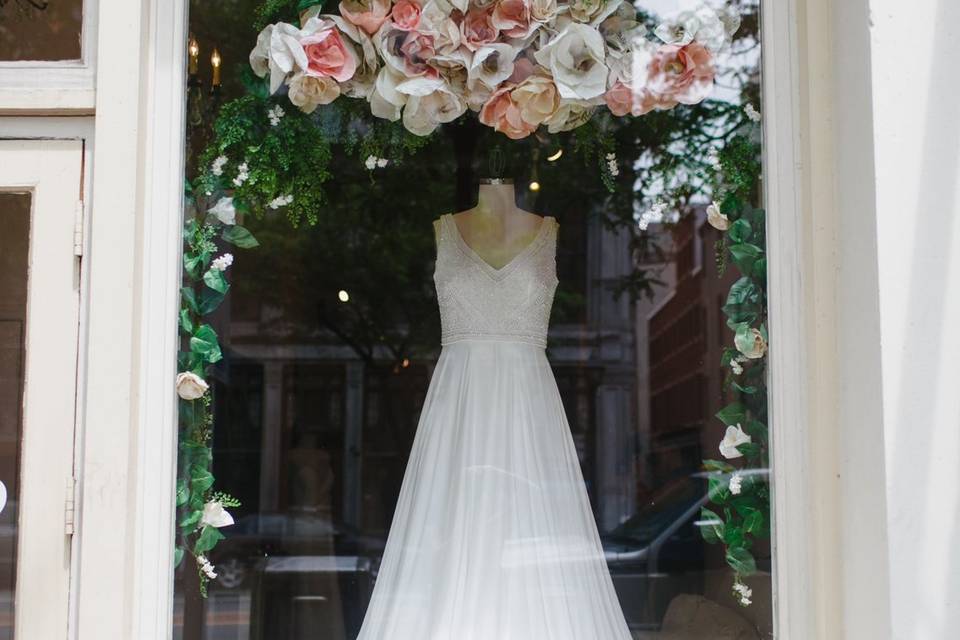 Dress by the window