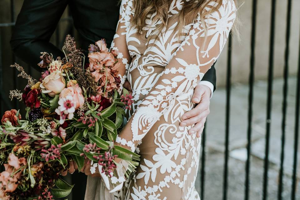 Dress by the window