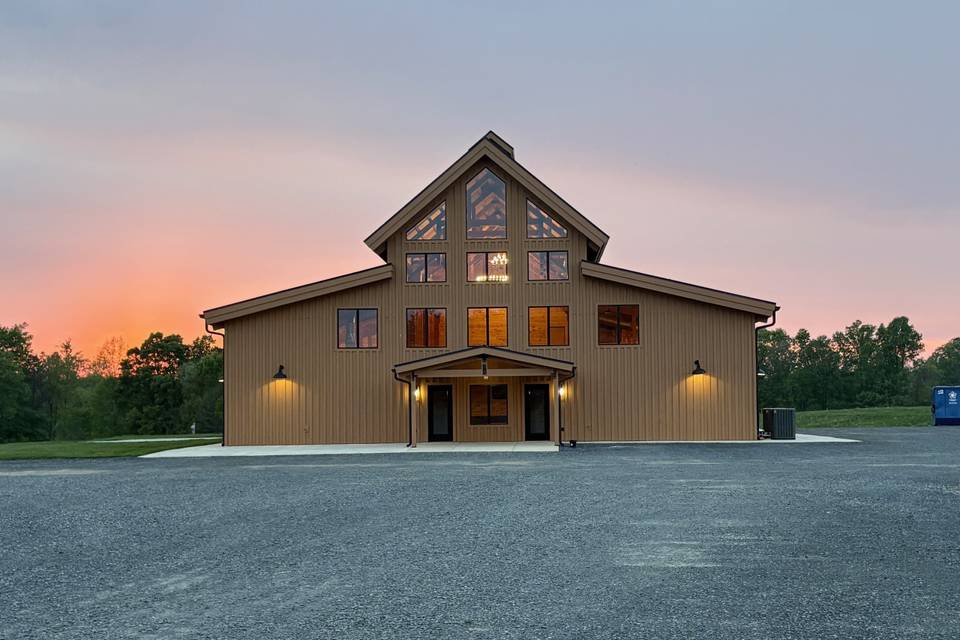 East end (front of barn)