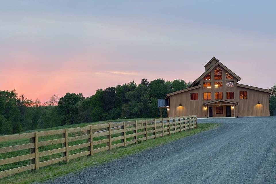 Approach to barn