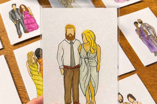 Wedding couple