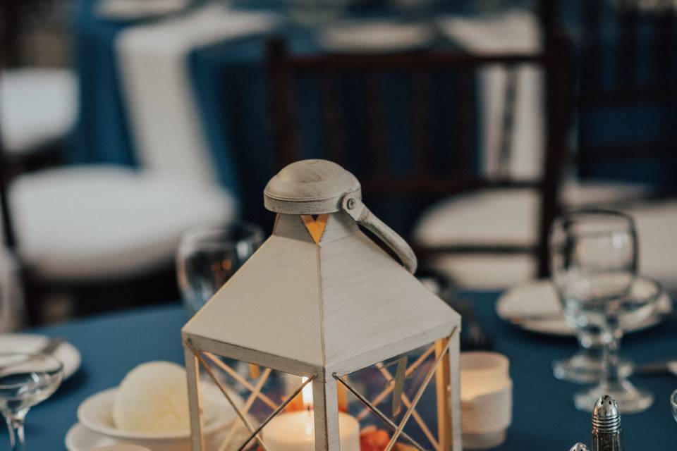 Lantern centerpiece