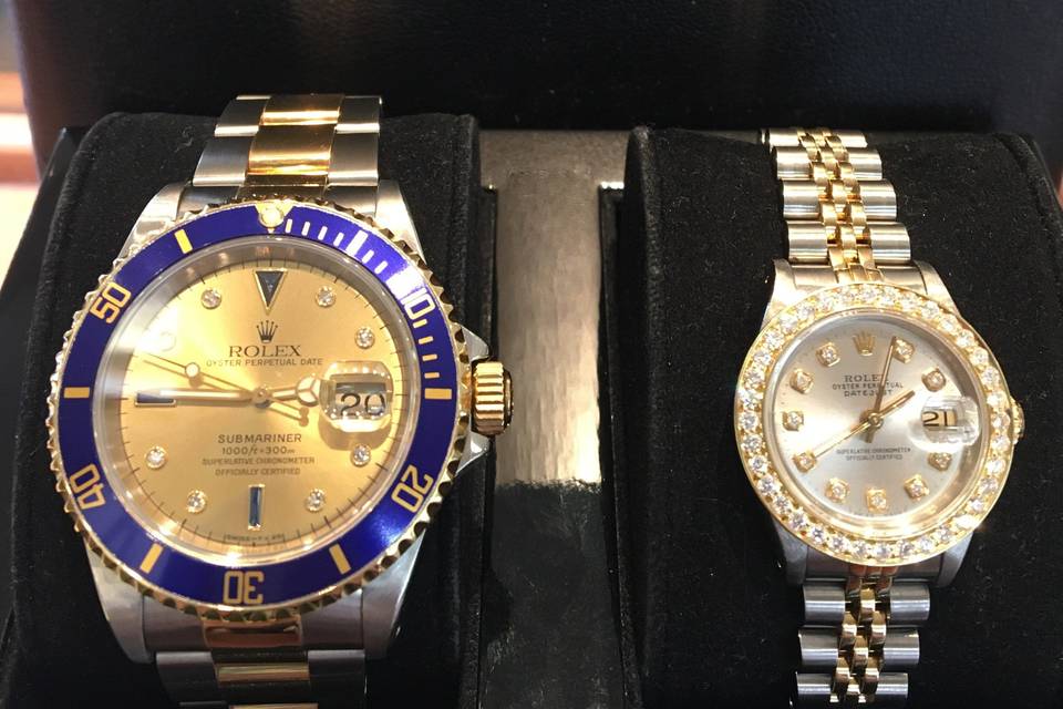His and Hers watches