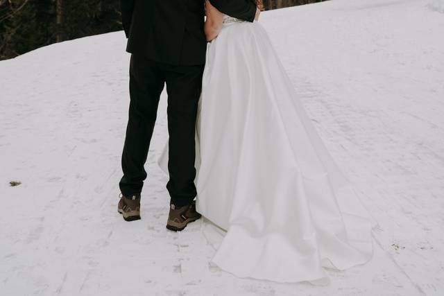Couple in the snow