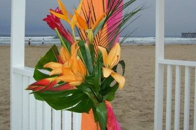 Tropical Beach Centerpiece